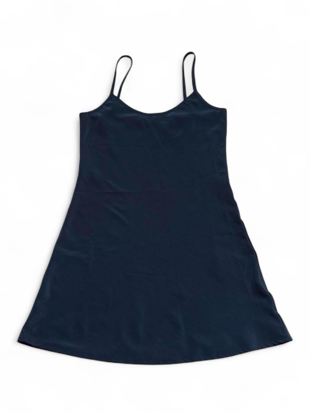 Diesel Black Satin Slip Mini Dress Spaghetti Strap Y2K Style